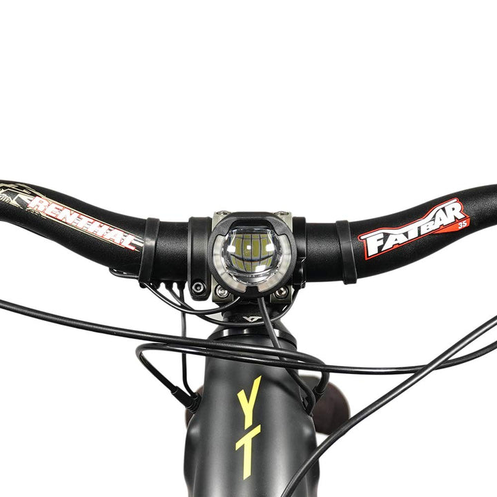 Lupine SL SF Kompatibel mit Shimano Motoren Fahrradlampe mit Lenkerhalter 35mm (STVZO) LED Fernlicht