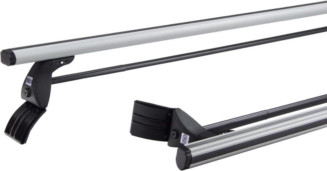 Cruz Kompatibel mit VW T4 MK4 Aluminium Dachträger Alu Cargo AF, Silber