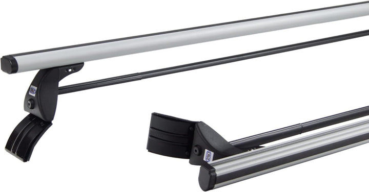 Cruz Kompatibel mit VW T4 MK4 Aluminium Dachträger Alu Cargo AF, Silber