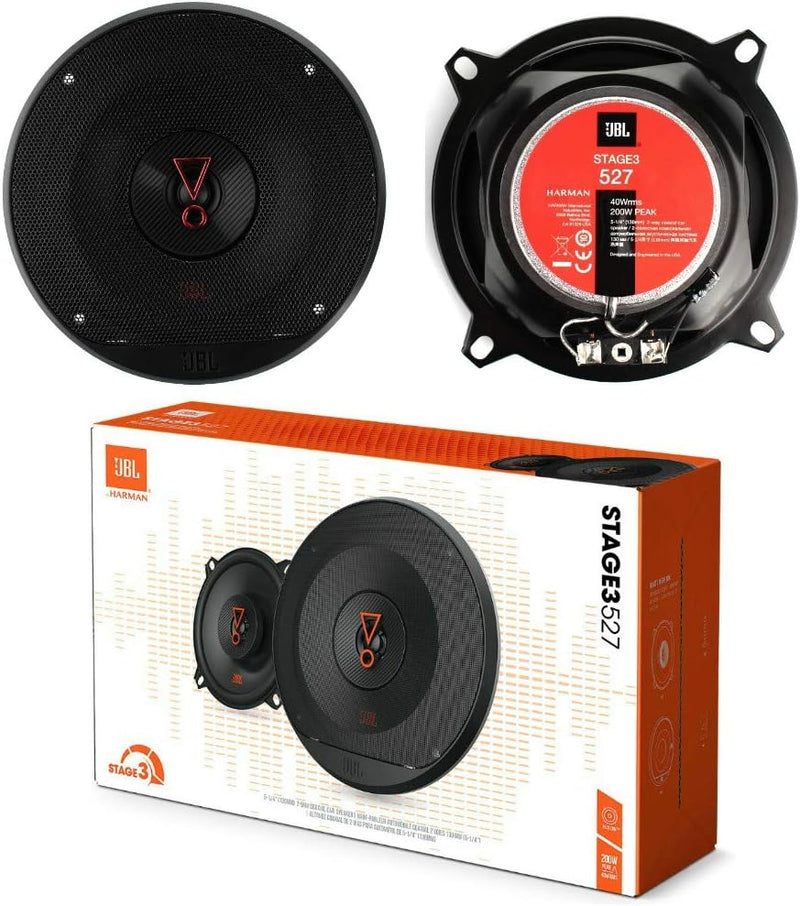 2 Lautsprecher kompatibel mit JBL STAGE3 527 2-Wege koaxial 5,25" 13,00 cm 130 mm 40 watt rms und 20