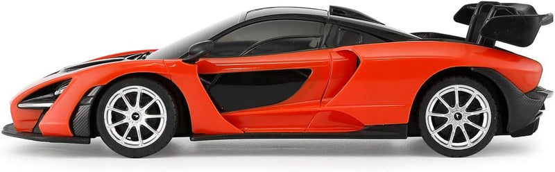 JAMARA 403121 - McLaren Senna 2,4 GHz 1:24 - offiziell lizenziert, bis zu 1 Stunde Fahrzeit bei ca.