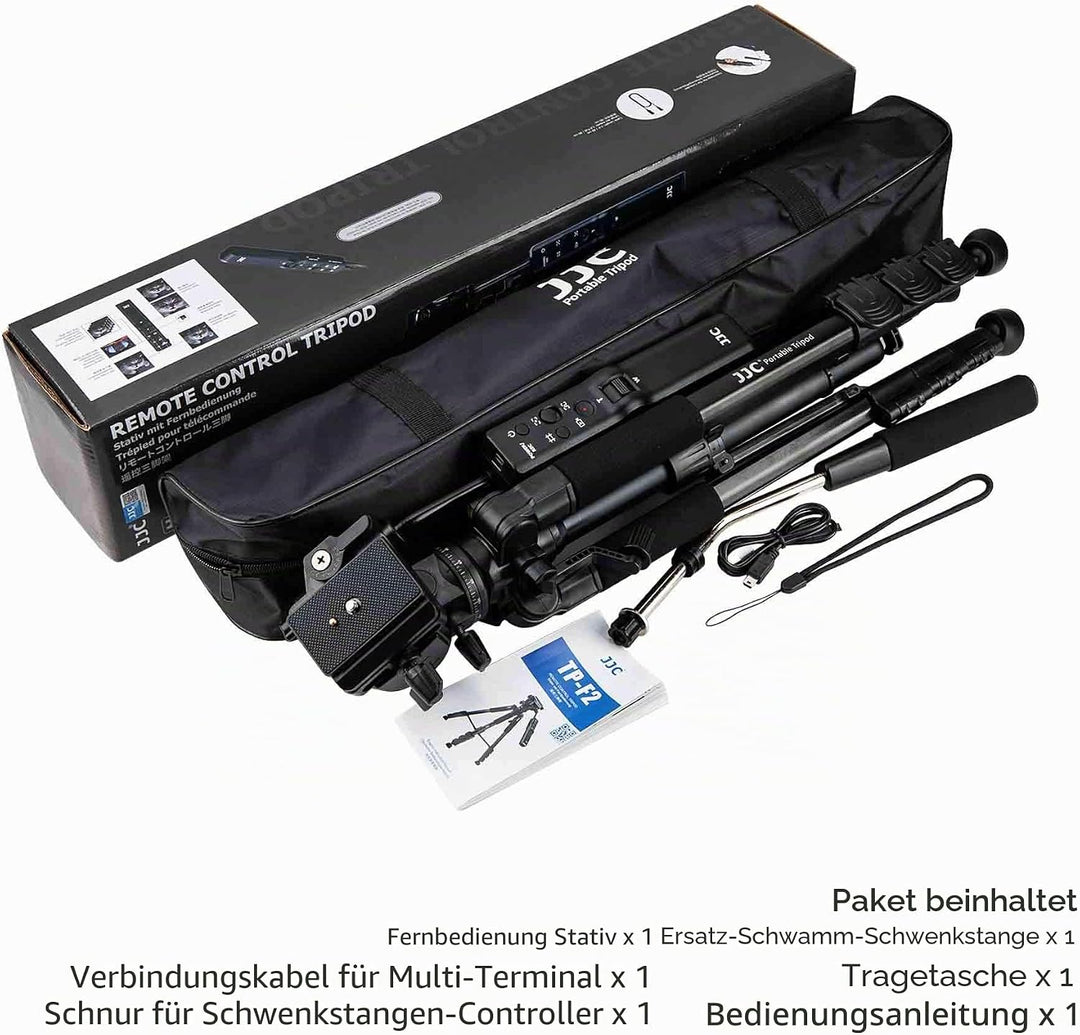 JJC Kompaktes Fernbedienungsstativ ersetzt VCT-VPR1 für Sony Alpha A9 A7R IV A7 III A7S II A6000 A66