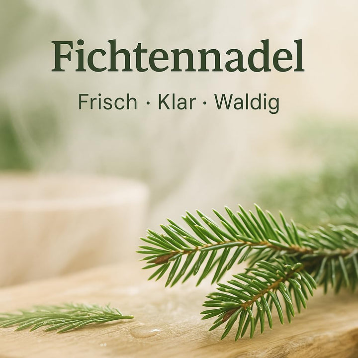 Dufte Momente Dampfbad Duftkonzentrat Fichtennadel 500ml – natürlicher Wellnessduft mit ätherischem