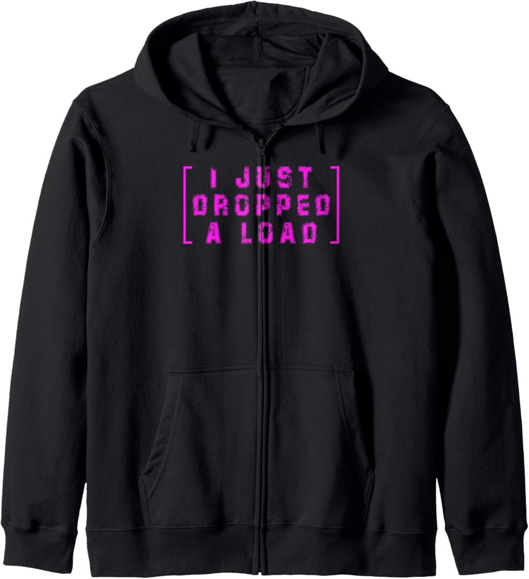 Funny Dropped A Load Semi Truck Driver Gift For Truckers Kapuzenjacke