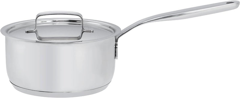 FISKARS 1023765 Cazo All Steel 1.5L /16 cm Con tapadera, Rostfreier Edelstahl, Multicolor, 35.5x18.1