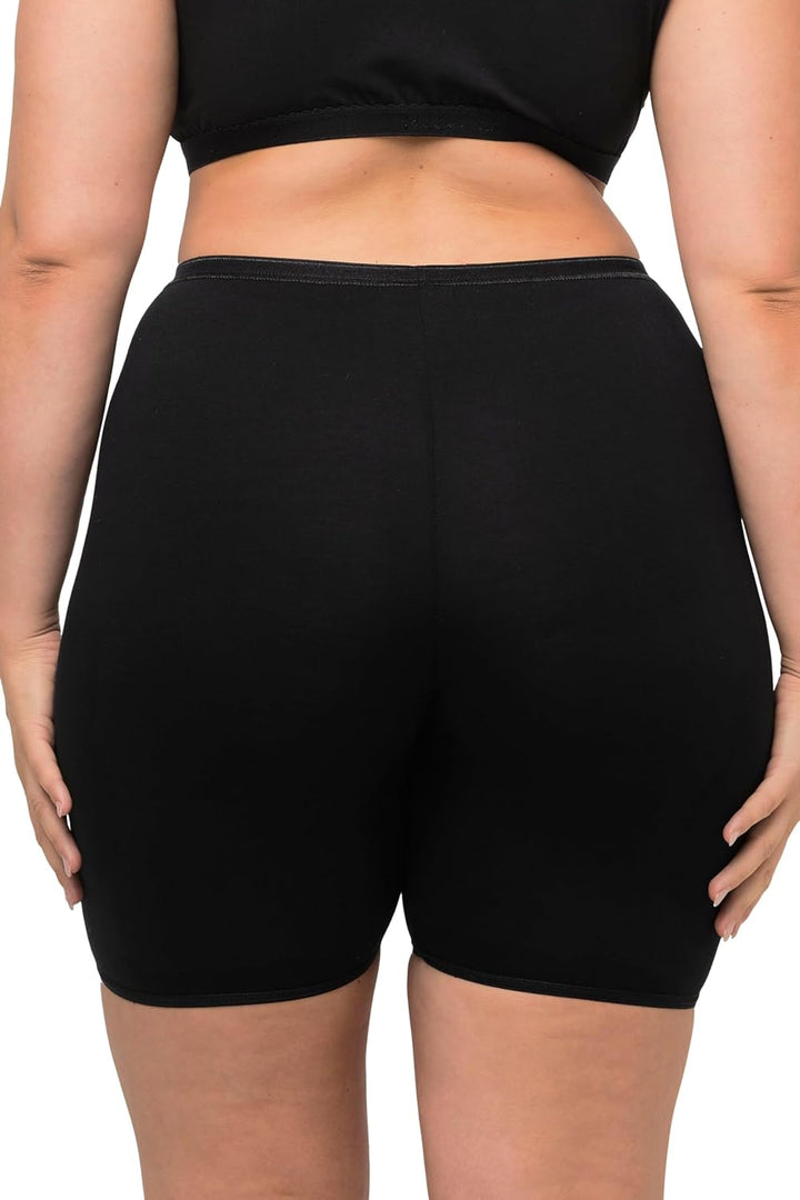 Ulla Popken Damen Pantys, 3er-Pack Panties (3er Pack) 42-44 Schwarz, 42-44 Schwarz