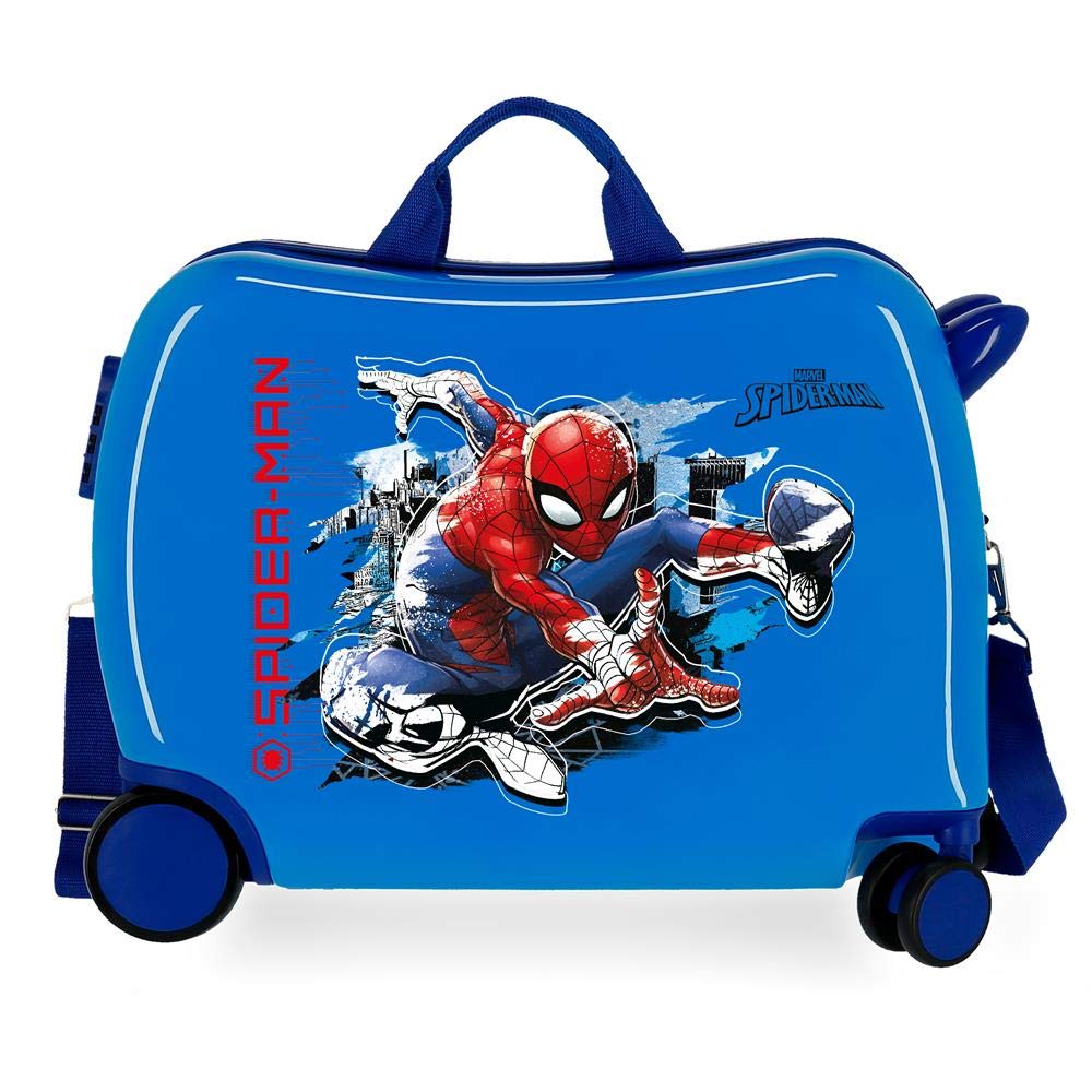 Marvel (MAS2Q) Spiderman Geo Infantil, Blau (Azul)
