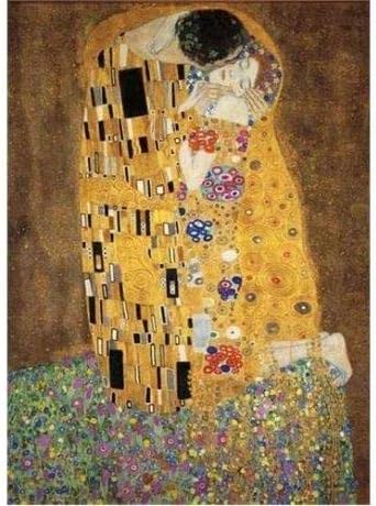 Ravensburger 15743 - Klimt: Der Kuss, 1000 Teile Puzzle
