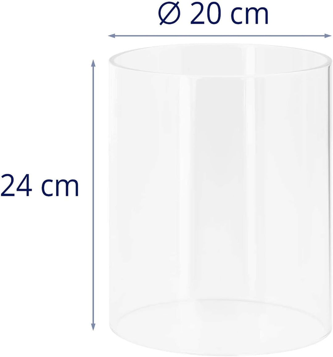 Royal Catering - Hot Dog Maker Hot Dog Gerät Glaszylinder (Ø20 cm, 24 cm Zylinderhöhe, hitzebeständi