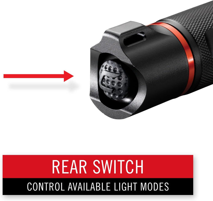 Coast G32 370 Lumen Twist Fokus LED Taschenlampe, Schwarz