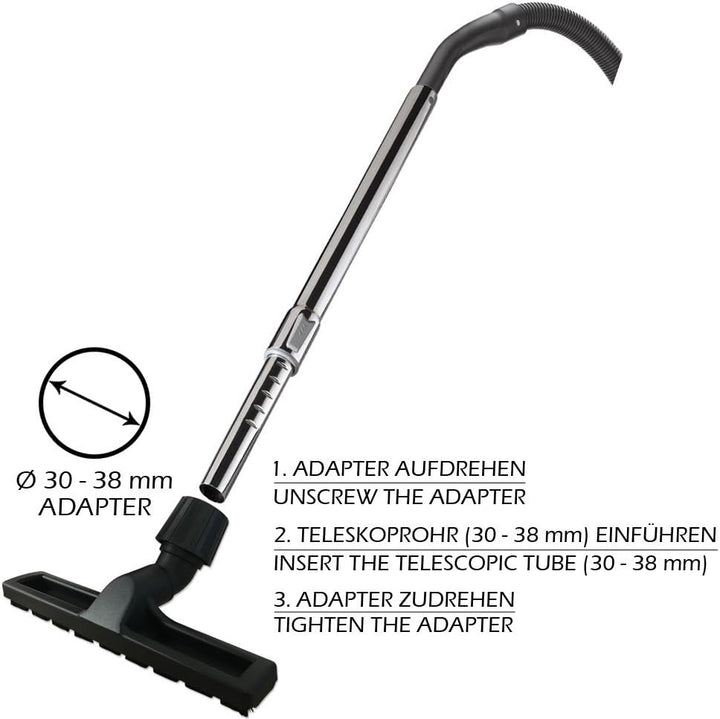 Staubsauger Bodendüse Parkettdüse Für Siemens Q5.0, VSQ5X1230, VSZ3XTRM11, VSZ324XXL, Extreme Power,