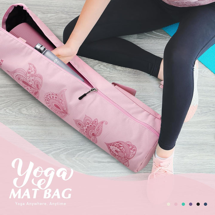 Gonex Yogatasche, Yogamatte Tasche Durchgehender Reissverschluss für Robuste wasserdichte Yogamatten