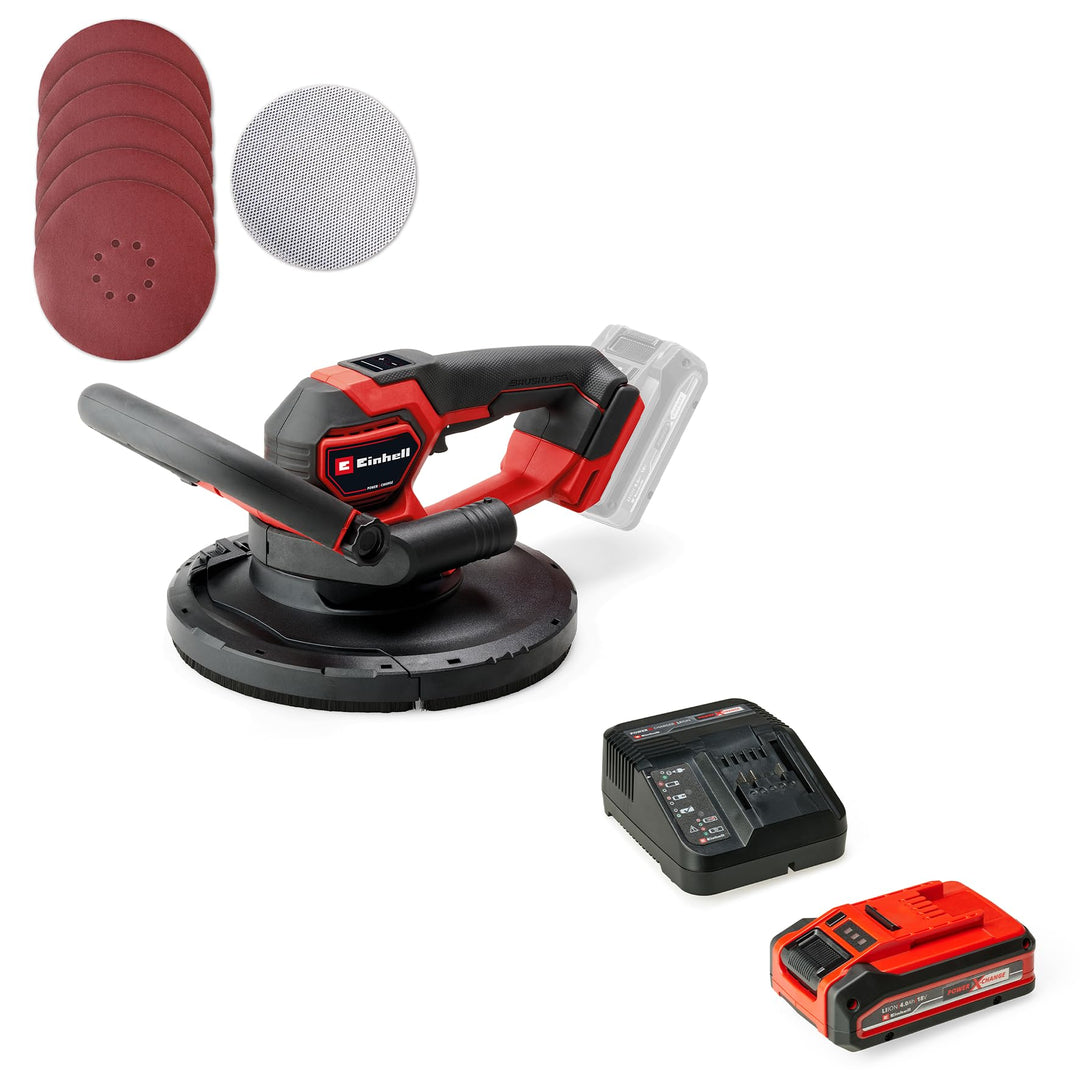 Einhell Professional Akku-Trockenbauschleifer TP-DWS 18/225 Li BL Power X-Change (18 V, Brushless, i