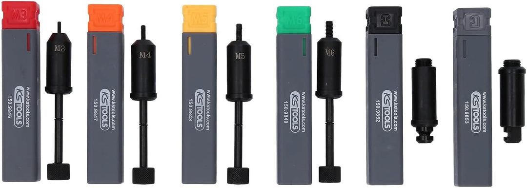 KS Tools 150.9850 3 in 1 Handnietzangen-Satz, 12-tlg.