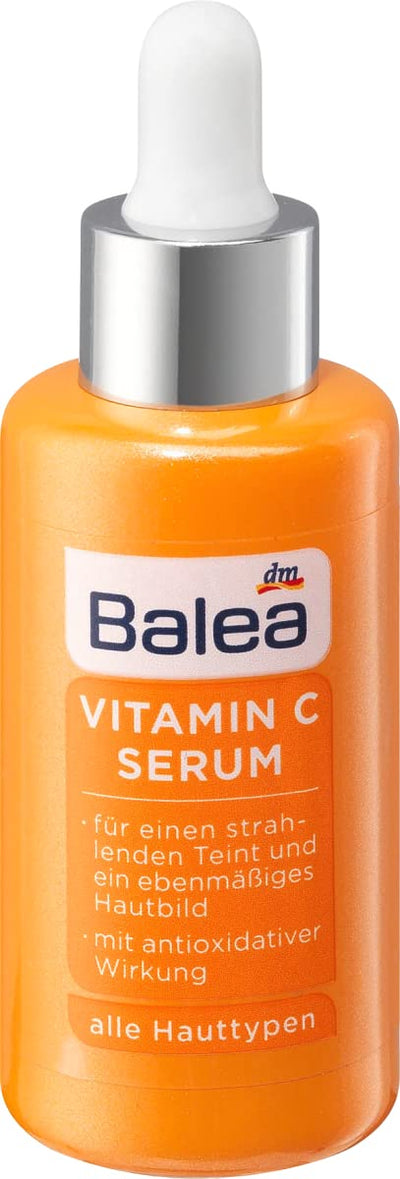 Balea Serum VITAMIN C für ein ebenmässiges Hautbild und einen strahlenden Teint mit antioxidativer W