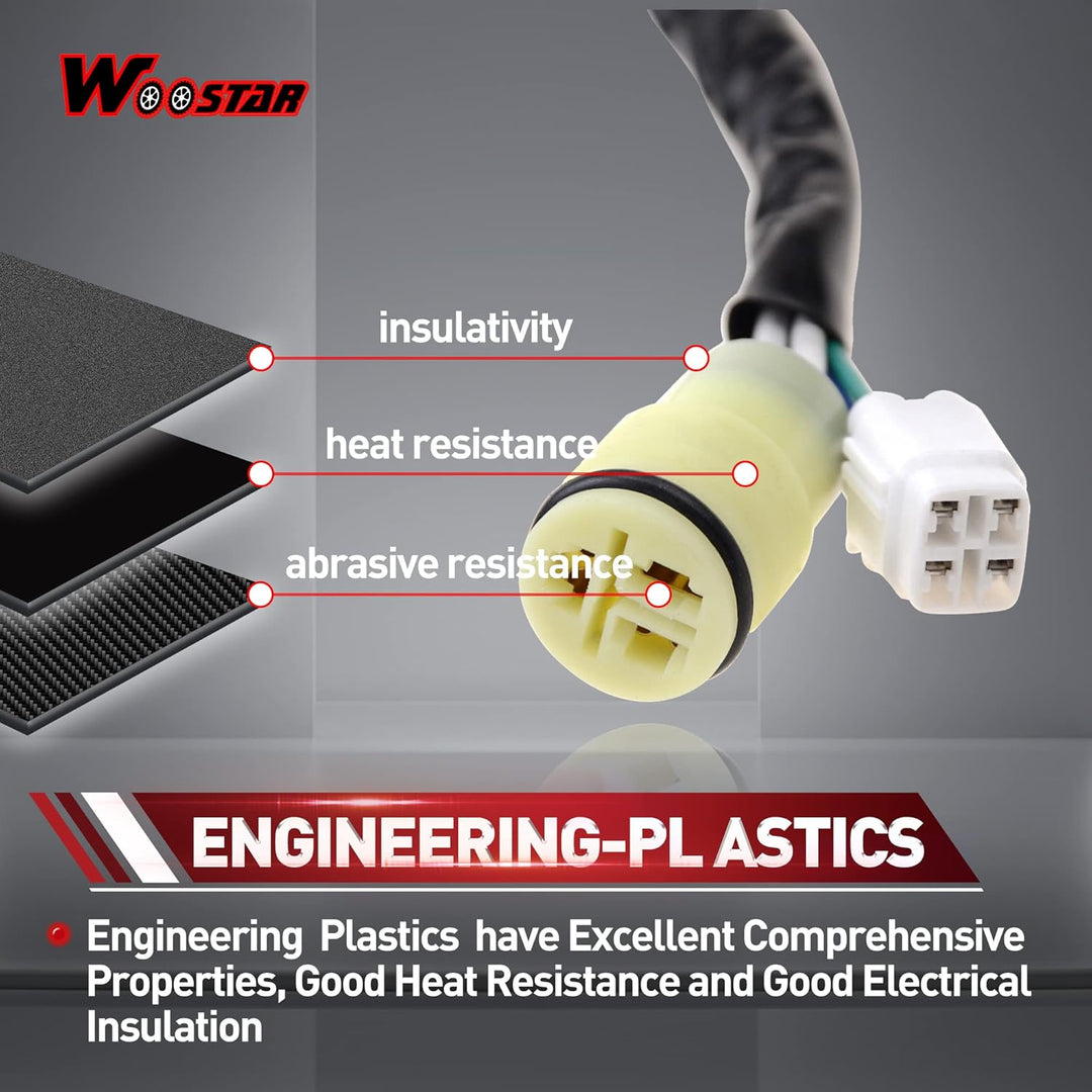 WOOSTAR 18 Spule Magneto Stator Ersatz für Warrior 350 YFM350 Raptor 350 YFM350 Wolverine 350 YFM350