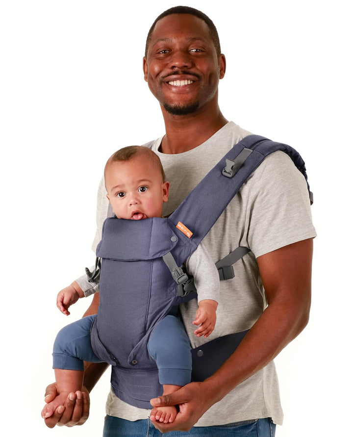 Beco Gemini Babytrage Neugeborene ab Geburt bis Kleinkind - 4 Tragepositionen Baby Trage - Babytrage