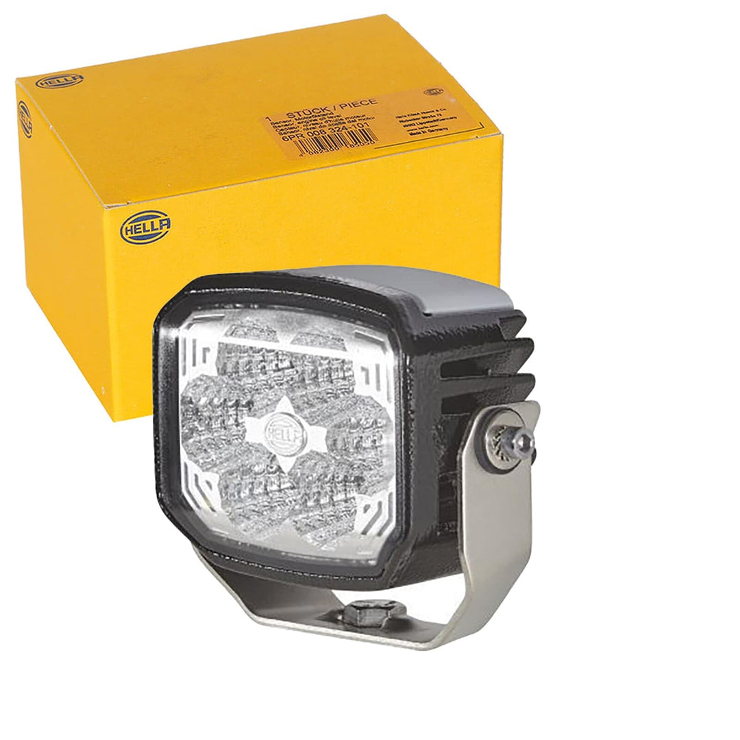 HELLA - LED-Arbeitsscheinwerfer - Power Beam 1500 - 24/12V - 1300lm - Anbau/Schraubanschluss - schwe