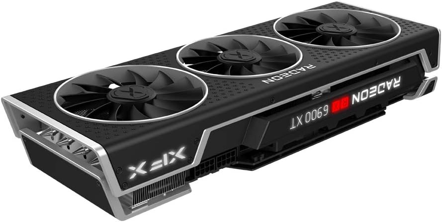 XFX Speedster MERC 319 AMD Radeon™ RX 6900 XT Gaming-Grafikkarte in Schwarz mit 16 GB GDDR6, AMD RDN