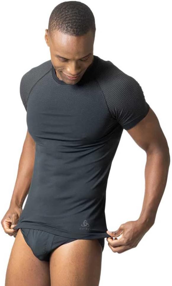 Odlo Herren Funktionsunterwäsche Performance Light ECO S Schwarz, S Schwarz