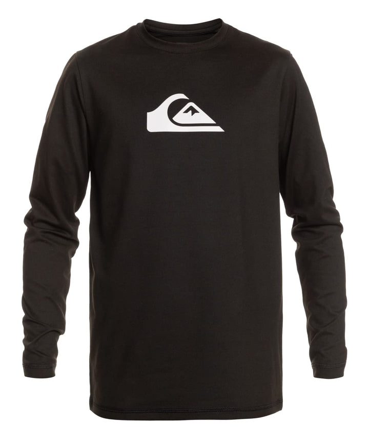 Quiksilver Herren Rash-Guard-Shirt S Schwarz, S Schwarz
