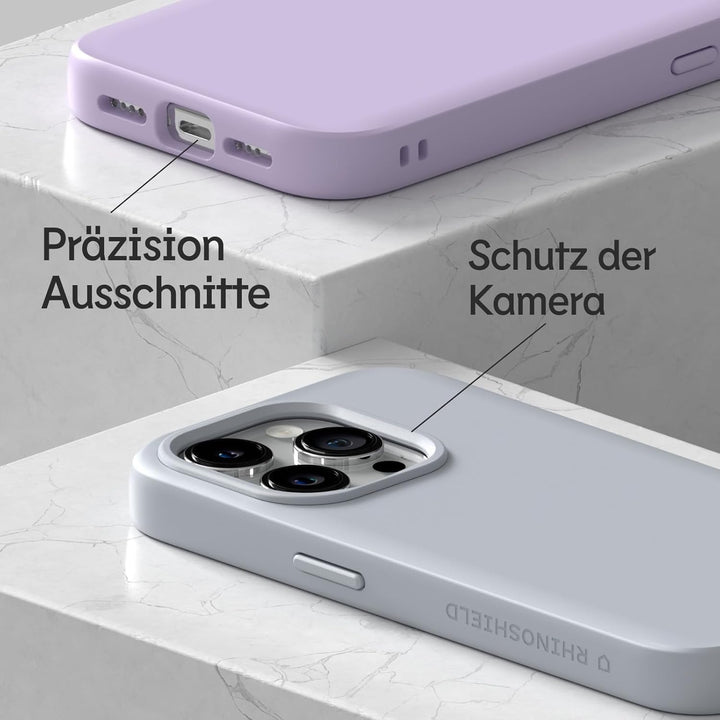 RhinoShield Case kompatibel mit [iPhone 15 Pro] | SolidSuit - MagSafe-kompatibel -Stossdämpfende & s