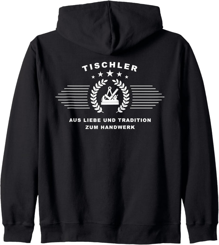 Tischler aus Liebe und Tradition zum Handwerk Kapuzenjacke