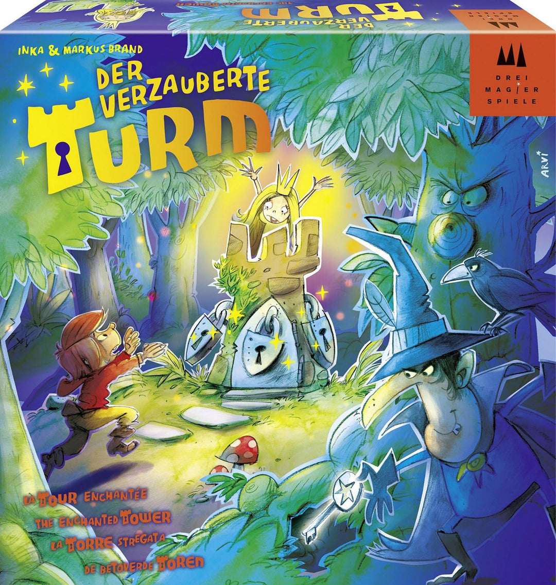 Schmidt Spiele 40867 Der verzauberte Turm, Drei Magier Kinderspiel des Jahres 2013