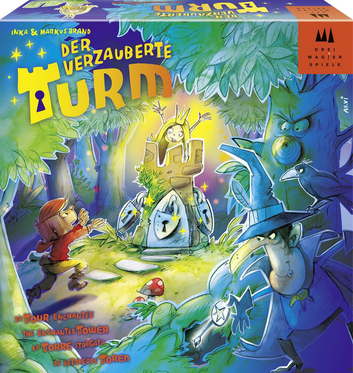 Schmidt Spiele 40867 Der verzauberte Turm, Drei Magier Kinderspiel des Jahres 2013