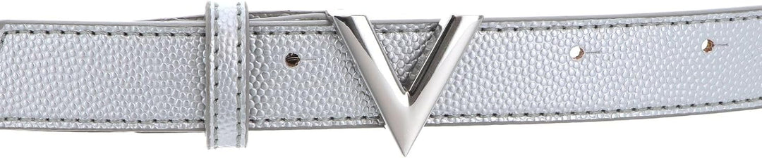 VALENTINO Damen Divina Gürtel W90 Argento / Argento, W90 Argento / Argento