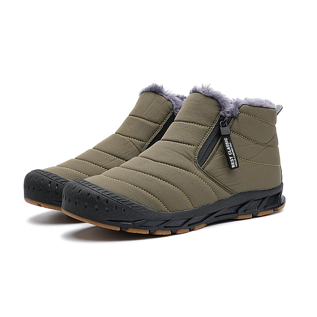 AONETIGER Winterschuhe Herren Damen Gefüttert Winterstiefel Wasserdicht Schneestiefel Warme Bequem S