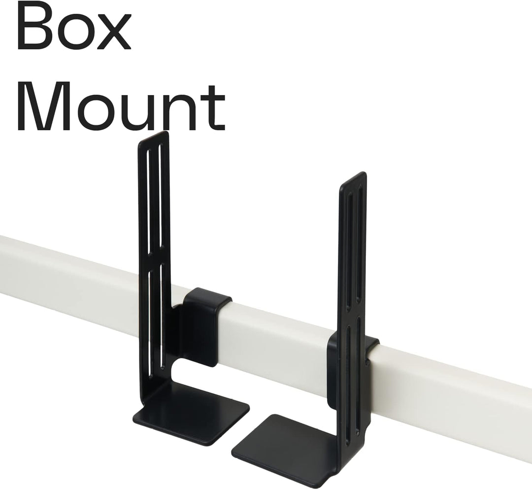 TV-Box & Spielkonsole Halterung | Hinten am Pedestal TV-Möbel | Kompatibel mit Xbox & PS4 | Passt zu