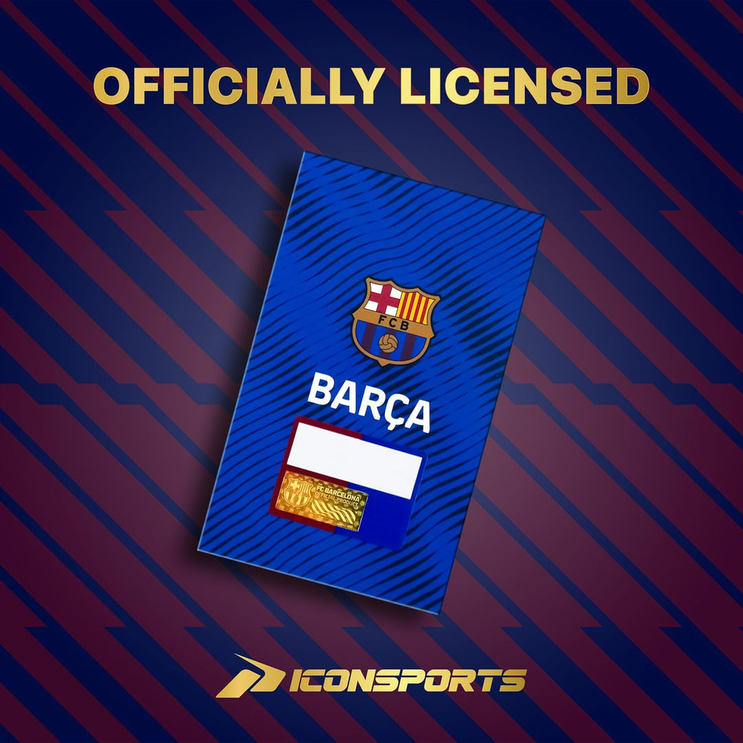 Icon Sports (ICOZ7) Herren Fc Barcelona Team Beanie, blau, Einheitsgrösse, Barcelona Blau Einheitsgr