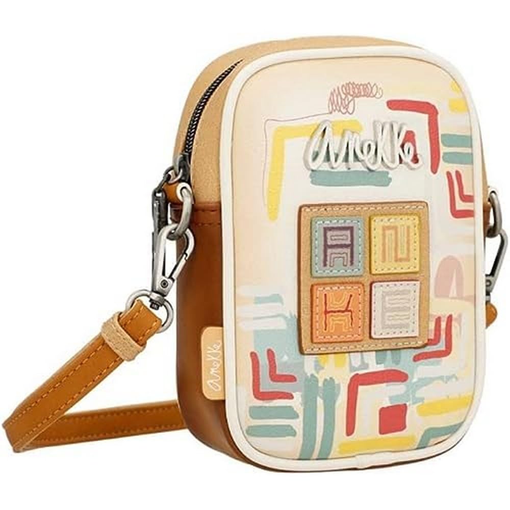 Anekke Damen 36643-901 Umhängetasche Mehrfarbig 14 x 19 x 5 BANDOLERA, bunt