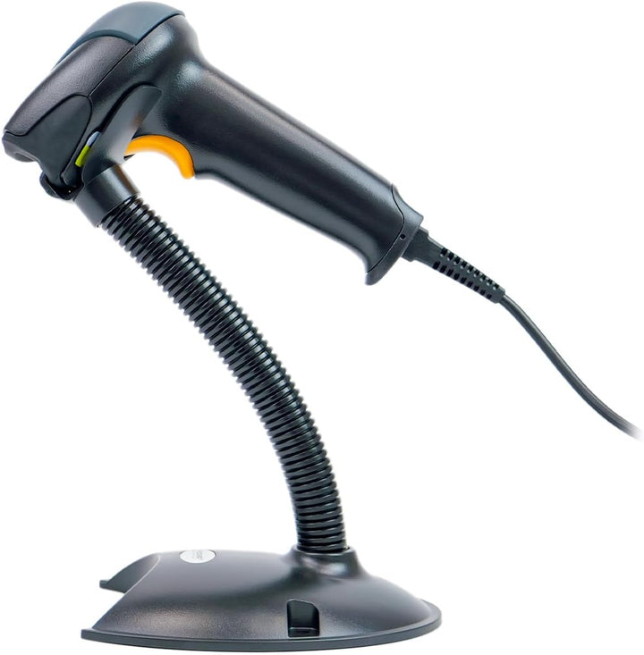 Automatisches Barcode-Lesegerät mit USB, Barcodescanner zum freihändigen Lesen von Strichcode mit ve