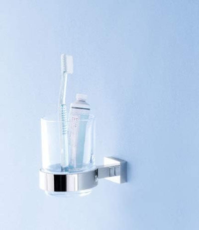 Grohe Essentials | Badaccessoires - Kristallglas | 40372001, 3er Pack 1 Stück (3er Pack) Single, 1 S