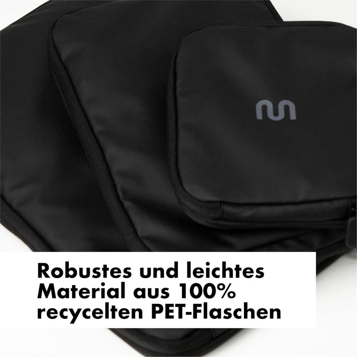 onemate – Packing Cubes mit Kompressionsfunktion – Packwürfel für Rucksack und Koffer – Packtaschen