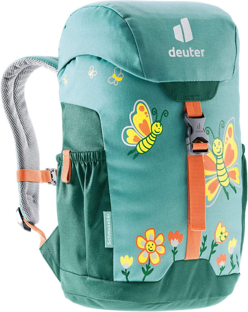 deuter Unisex Kinder Schmusebär Kinderrucksack (1er Pack) 8 L Dustblue-alpinegreen, 8 L Dustblue-alp