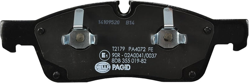 HELLA PAGID 8DB 355 019-821 Bremsbelagsatz - T2179 - Dicke/Stärke: 19mm - Bremssystem: Teves - für V