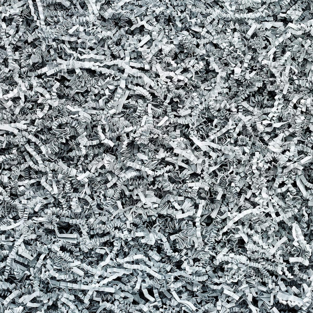 umweltfreundliches Papierfüllmaterial viele Farben 125g-1kg (Silber-grau, 1kg) Silber-grau 1 kg (1er