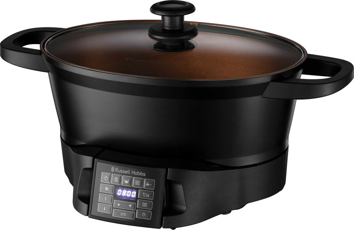 Russell Hobbs Multikocher 6,5l [digitales Display] 8 Kochfunktionen (Slow Cooker, Dampfgarer, Reisko