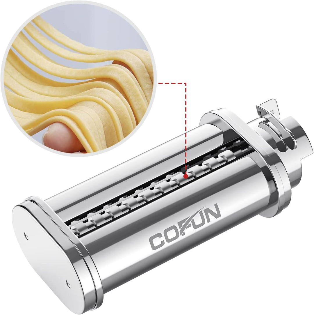 COFUN Nudelvorsatz für Bosch Mum 5 Zubehörteile, 3 Stück Nudelmaschine für Bosch Nudelaufsatz Mum5 Z