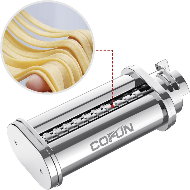 COFUN Nudelvorsatz für Bosch Mum 5 Zubehörteile, 3 Stück Nudelmaschine für Bosch Nudelaufsatz Mum5 Z