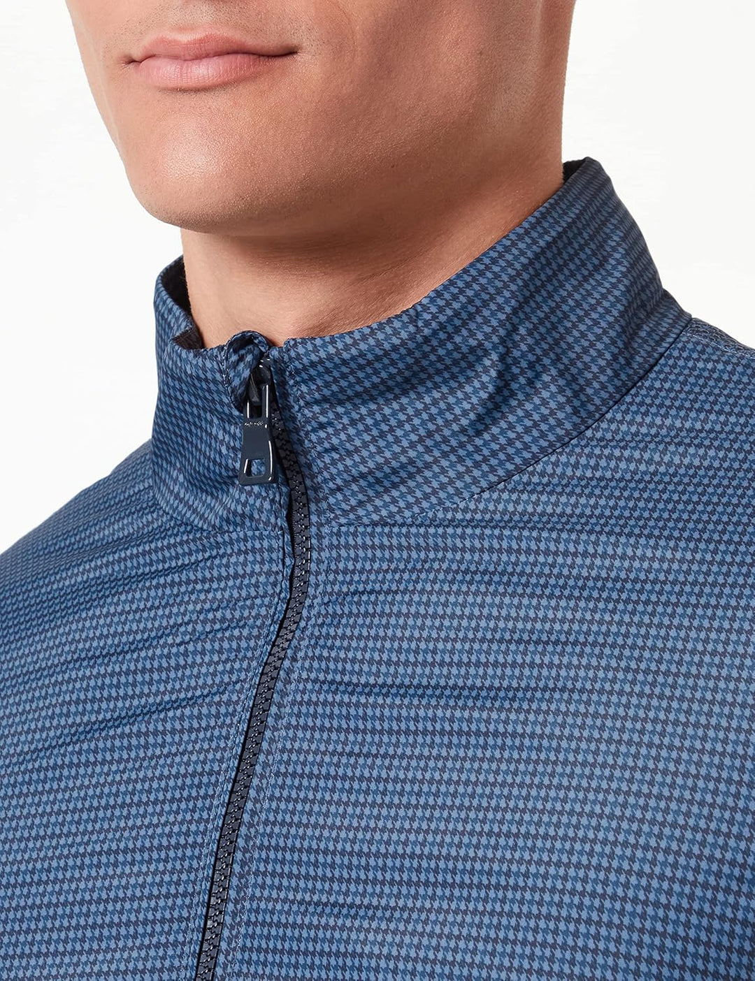 Geox Herren M Vincit Jacket 58 Light Blue/Dark Blue, 58 Light Blue/Dark Blue