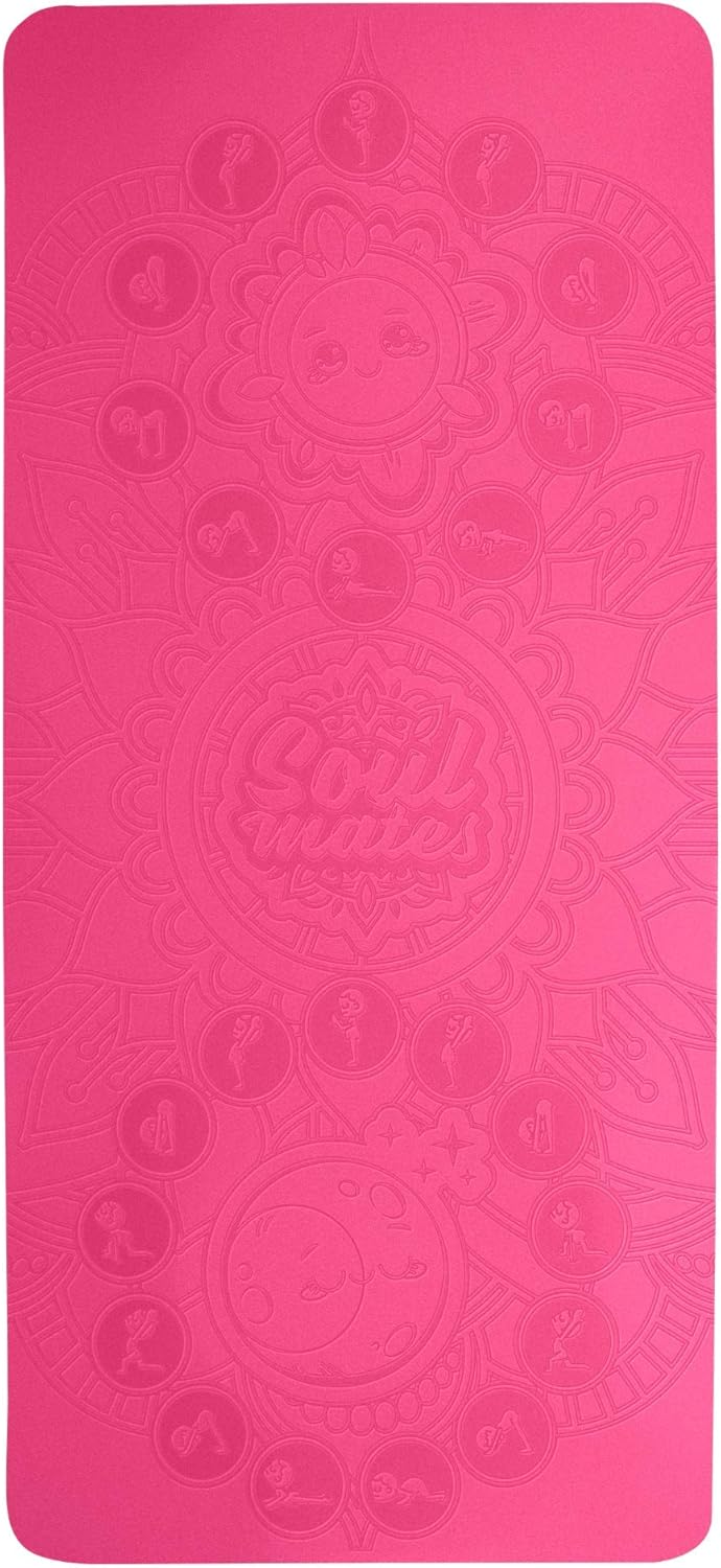 Kids Yoga Mats Rosa, Rosa