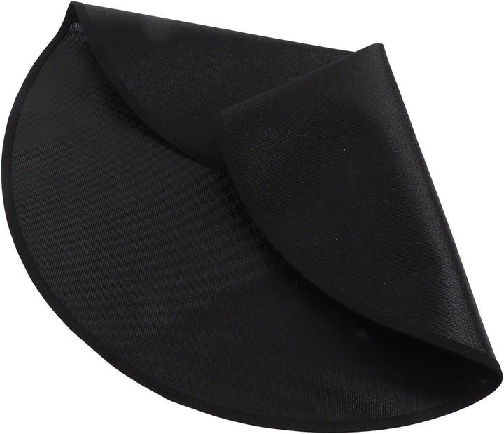 Feuerfeste Matte Outdoor, Feuerstellenmatte, Grillmatte Rund 60 cm, Hochtemperaturbeständige, Waschb
