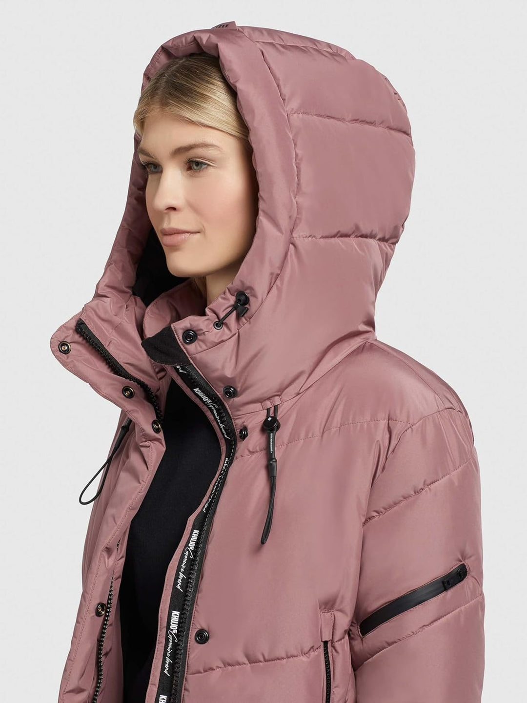 khujo Damen Steppmantel Sonje 5 M rosé, M ros&#xE9;
