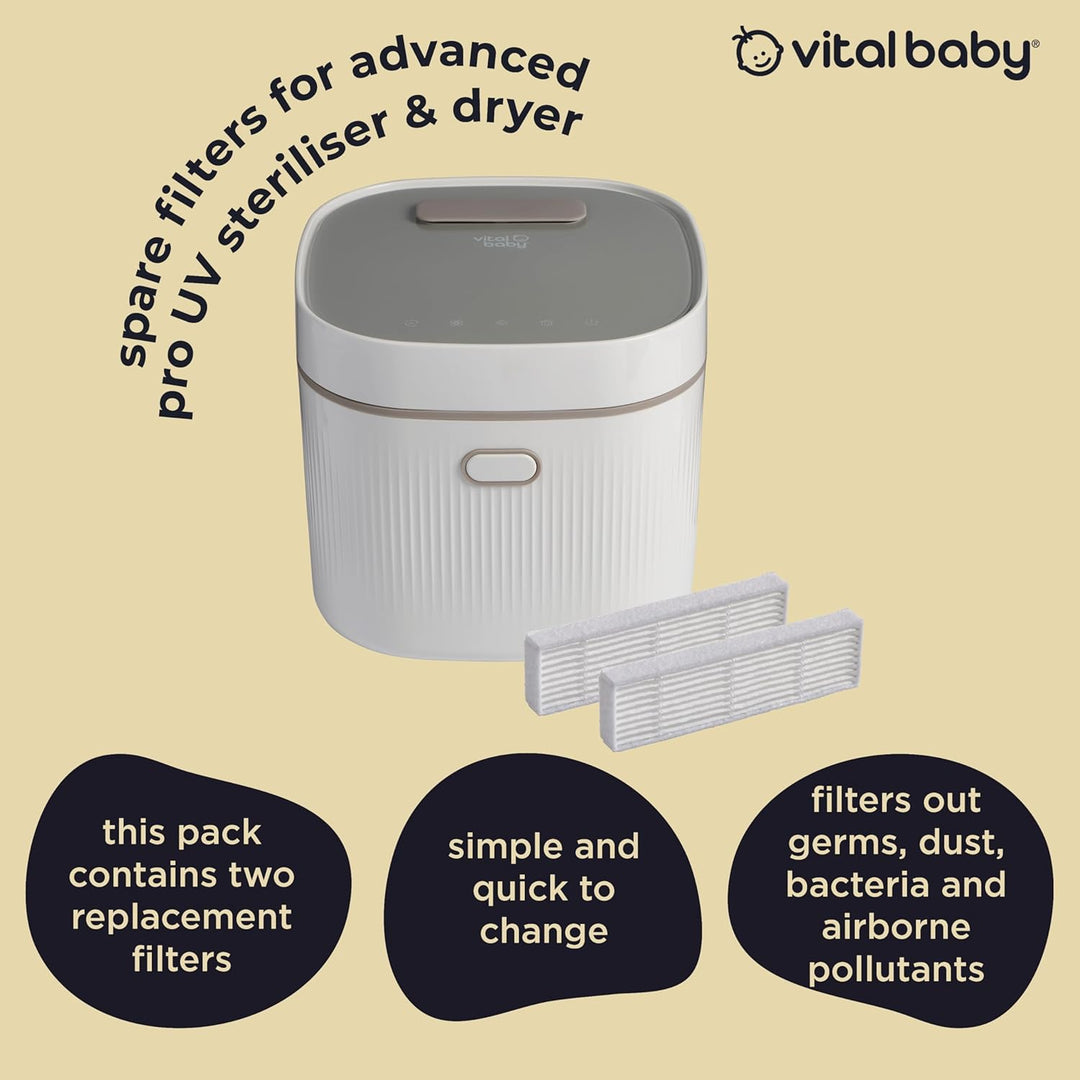 Nurture Advanced Pro UV-HEPA-Filter, 2 Stück