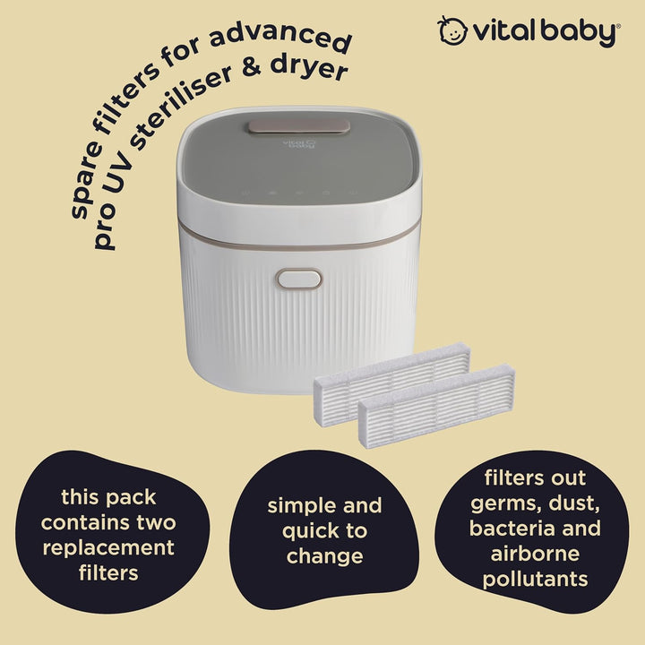 Nurture Advanced Pro UV-HEPA-Filter, 2 Stück