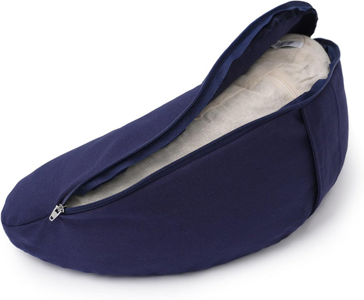 Yogabox Glückssitz® MOND - regional hergestellt Marine, Marine
